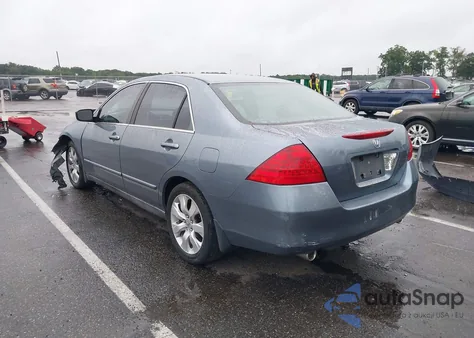 2007 Honda Accord 3.0 Se из США, поврежденный, VIN 1HGCM66447A082495